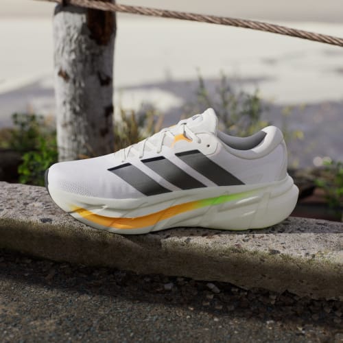 Sizing adidas Adistar 5 Bianco Nuvola/Metallico Ferro/Arancione Lucido IH7178