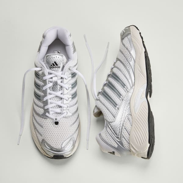 adidas Adistar Control 3 Running Shoes Cloud White/Silver Metallic/Core Black 圖 3