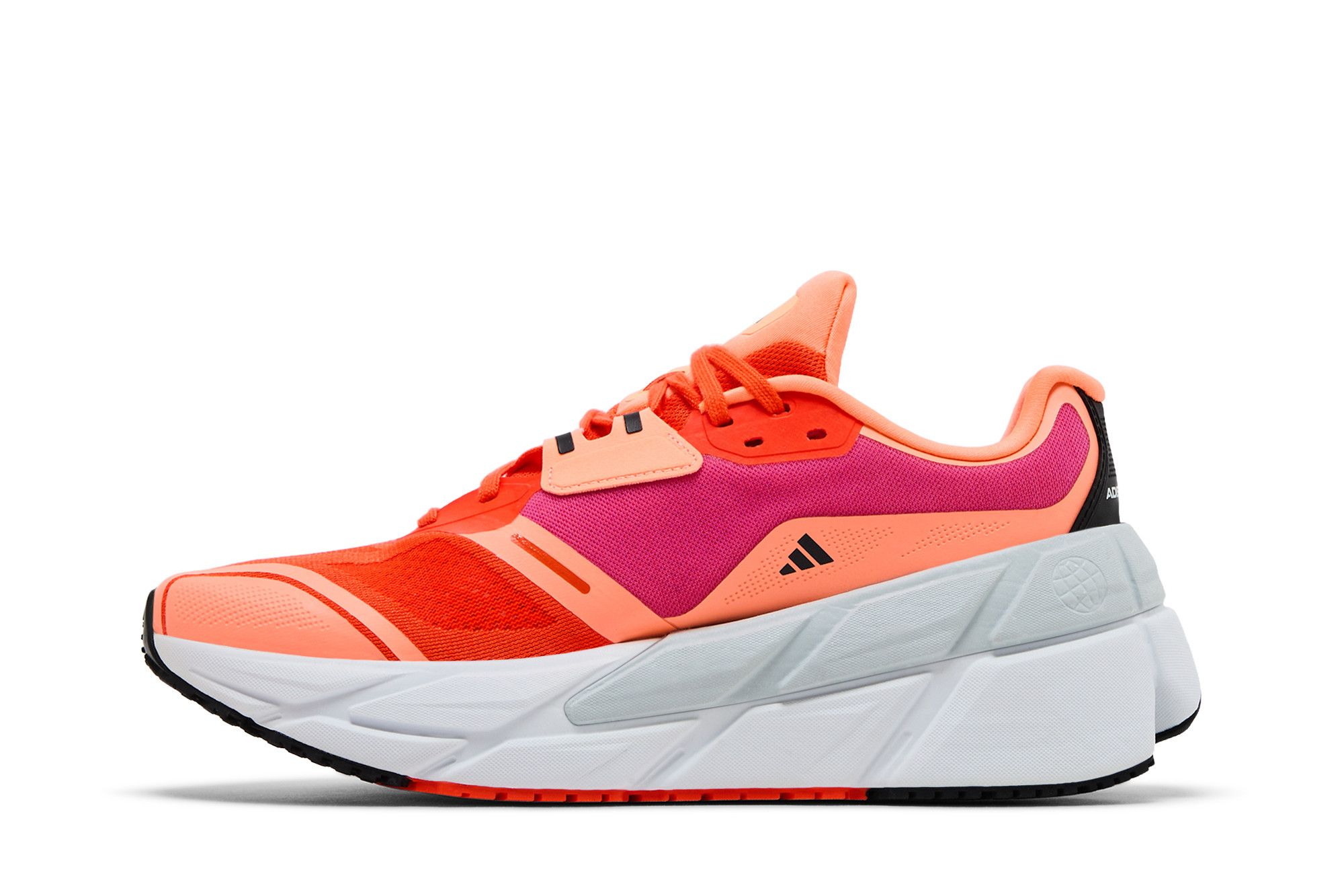 Lookbook adidas Adistar CS 低筒 跑步鞋 男款 橙灰