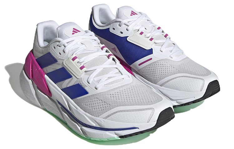 Lookbook adidas Adistar 舒適潮流 輕便耐磨 低筒 跑步鞋 白藍紅