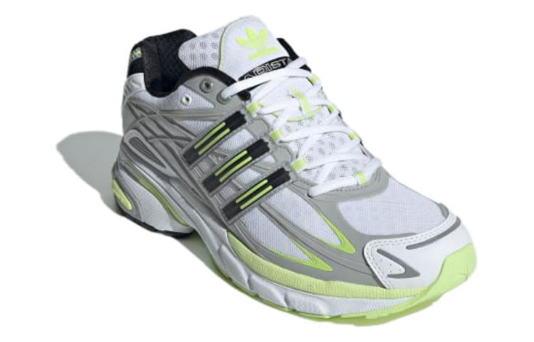 Lookbook アディダス アディスター クッション 'ホワイト パルス ライム' ID5744 ID5744