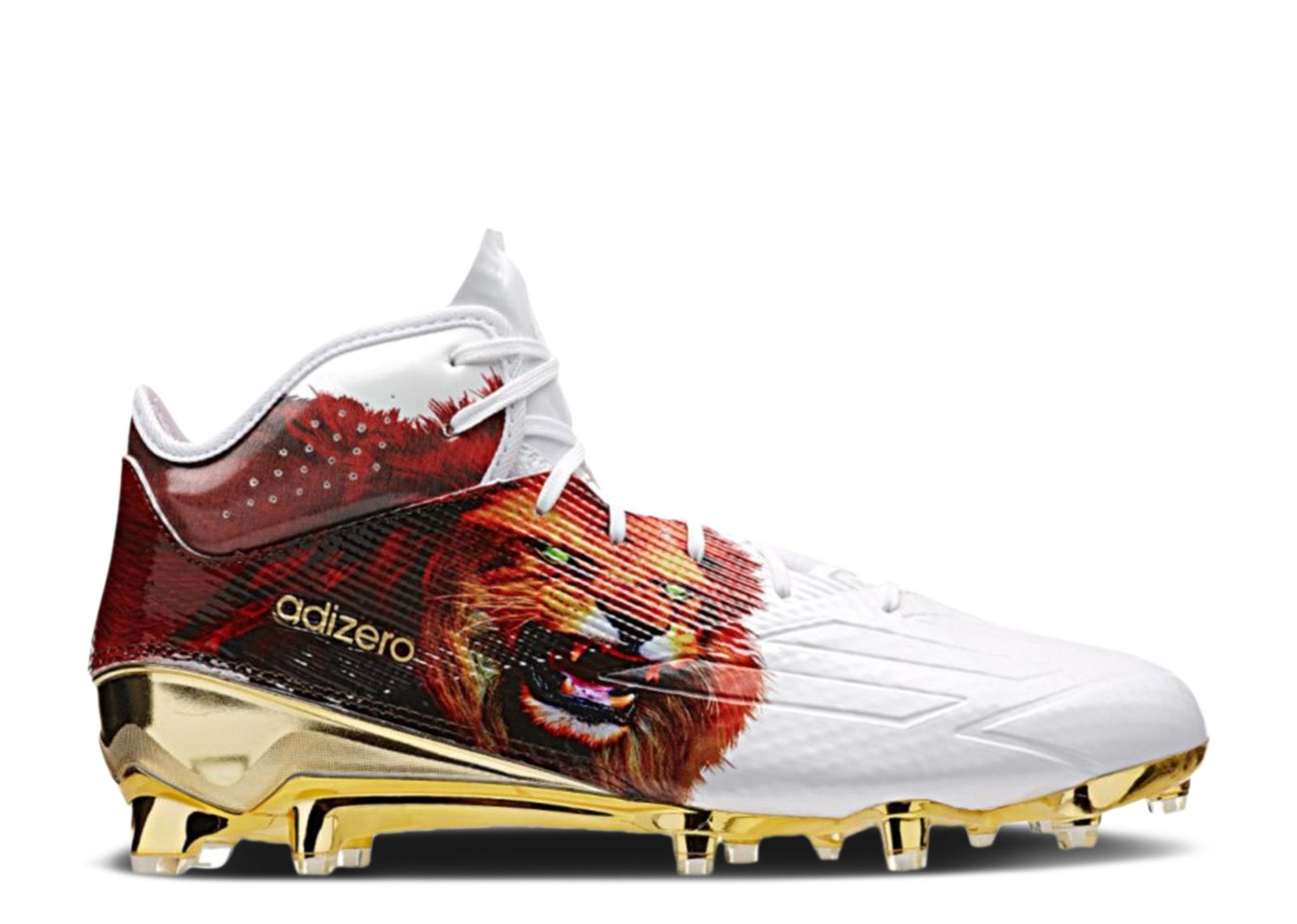 adidas Adizero 5-Star 5.0 Uncaged Mid 'Lion' AQ7820