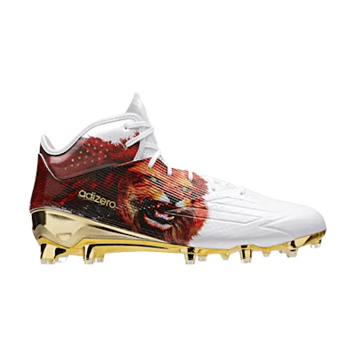 adidas Adizero 5-Star 5.0 Uncaged Mid 'Lion'