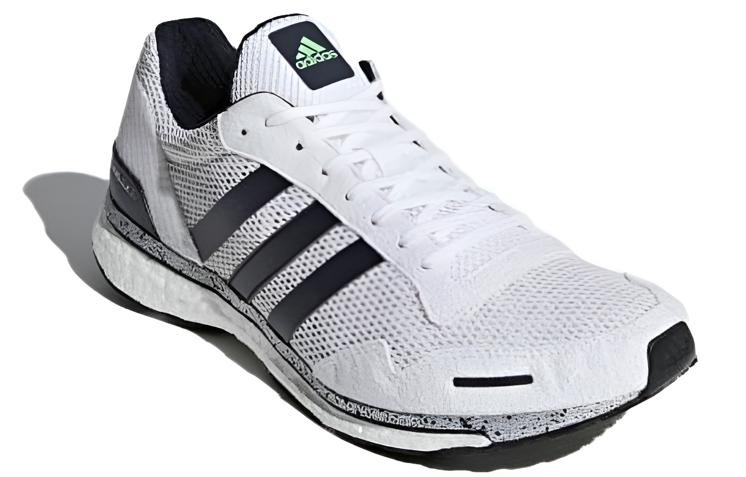 Lookbook adidas Adizero Adios 3M 'Blanco' AQ0191