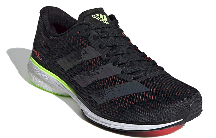 Shop adidas Adizero Adios 5 'Hitam Hijau Isyarat' EG4659
