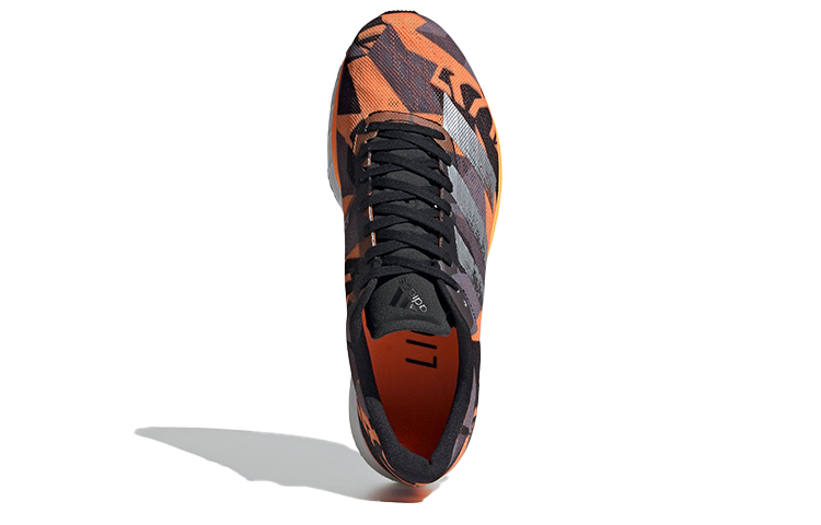 Purchase 愛迪達 Adizero Adios 5 輕便低幫跑步鞋 橙黑銀