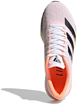 adidas Adizero Adios 5 編織運動 跑步鞋 男款 粉黑 Purchase adidas Adizero Adios 5 編織運動 跑步鞋 男款 粉黑