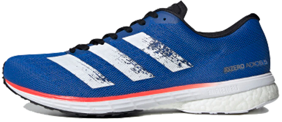 阿迪達斯 Adizero Adios 5 防滑耐磨 低帮 跑步鞋 男款 藍白 Buy 阿迪達斯 Adizero Adios 5 防滑耐磨 低帮 跑步鞋 男款 藍白