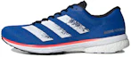 Buy 阿迪達斯 Adizero Adios 5 防滑耐磨 低帮 跑步鞋 男款 藍白