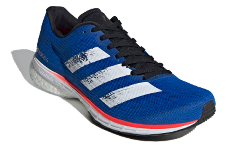 Order 阿迪達斯 Adizero Adios 5 防滑耐磨 低帮 跑步鞋 男款 藍白