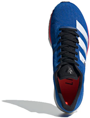 阿迪達斯 Adizero Adios 5 防滑耐磨 低帮 跑步鞋 男款 藍白 Shop 阿迪達斯 Adizero Adios 5 防滑耐磨 低帮 跑步鞋 男款 藍白