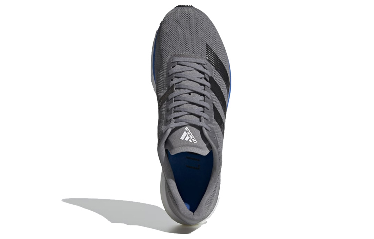 Shop 愛迪達 Adizero Adios 5 輕便低筒跑步鞋 灰黑