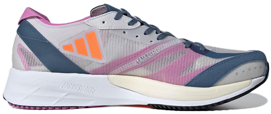 阿迪达斯 Adizero Adios 7 '灰霓虹橙' GX6647 Order 阿迪达斯 Adizero Adios 7 '灰霓虹橙' GX6647