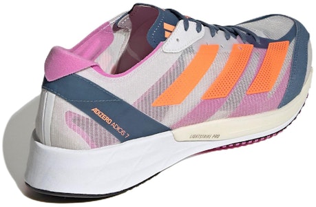 アディゼロ アディオス 7 "ダッシュグレー/ソーラーオレンジ" GX6647 Shop アディゼロ アディオス 7 "ダッシュグレー/ソーラーオレンジ" GX6647