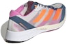 Shop adidas Adizero Adios 7 'Kelabu Dash Jingga Solar' GX6647
