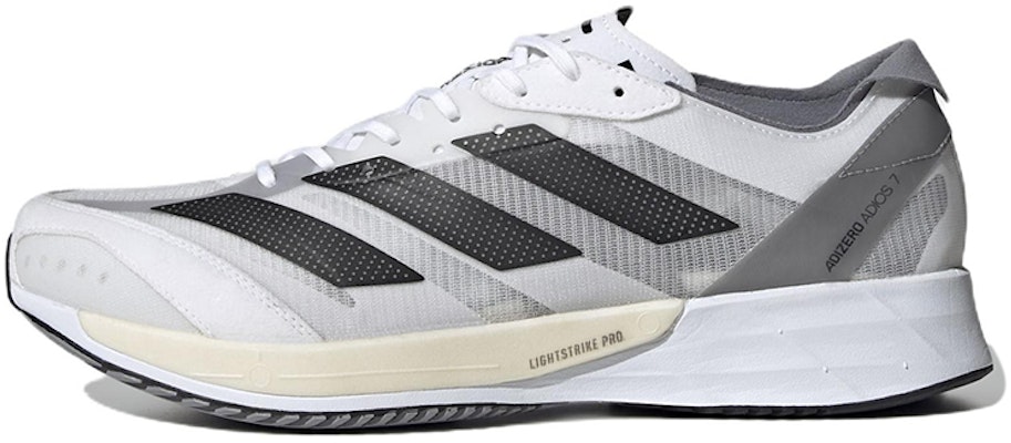adidas Adizero Adios 7 'White Black Grey' GX6646 Buy adidas Adizero Adios 7 'White Black Grey' GX6646