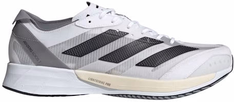adidas Adizero Adios 7 'White Black Grey' GX6646 adidas Adizero Adios 7 'White Black Grey' GX6646