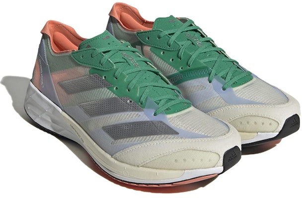 アディゼロ アディオス7 白/緑 (Adizero Adios 7 Shiro/Midori) HQ3699 Lookbook アディゼロ アディオス7 白/緑 (Adizero Adios 7 Shiro/Midori) HQ3699