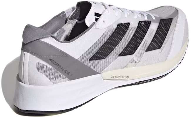 adidas Adizero Adios 7 Wide 'White Gray' GV9625 Shop adidas Adizero Adios 7 Wide 'White Gray' GV9625