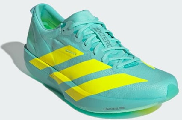 Adidas Adizero Adios 9 Aqua Flash/Lucid Lemon/Zero Metallic JH5243 Shop Adidas Adizero Adios 9 Aqua Flash/Lucid Lemon/Zero Metallic JH5243
