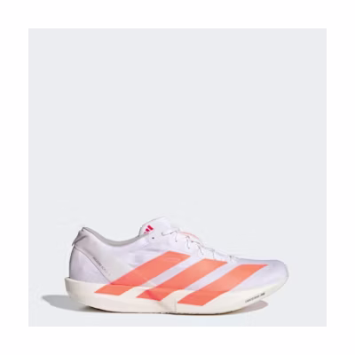 Adidas Adizero Adios 9 Running Shoes Cloud White/Lucid Orange/Lucid Red