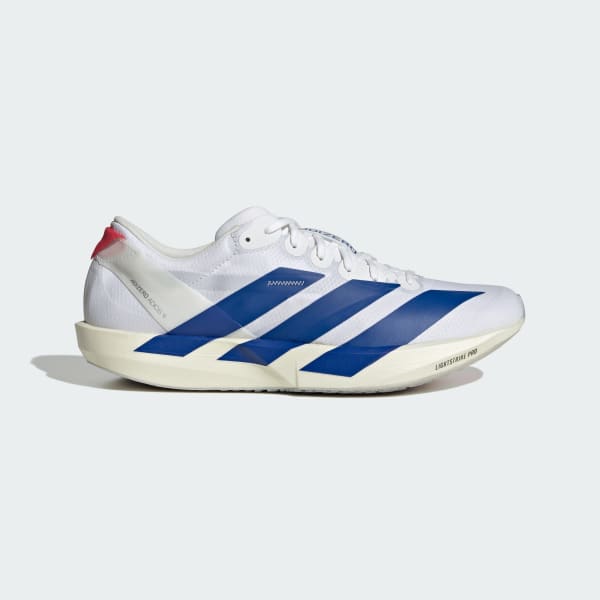 adidas Adizero Adios 9 Running Shoes Cloud White/Royal Blue/Pure Ruby JQ0765