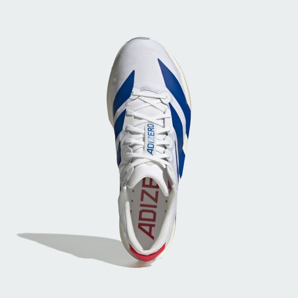 Lookbook adidas Adizero Adios 9 Running Shoes Cloud White/Royal Blue/Pure Ruby JQ0765