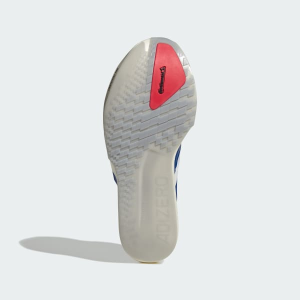 Shop adidas Adizero Adios 9 Running Shoes Cloud White/Royal Blue/Pure Ruby JQ0765