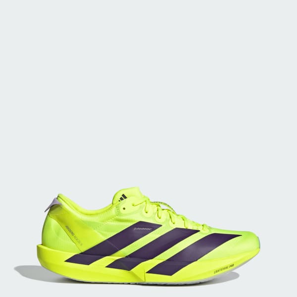 Adidas Adizero Adios 9 Solar Yellow/Aurora Plum/Powder Plum JQ0776