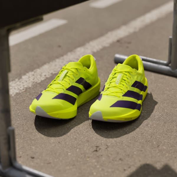 Purchase Adidas Adizero Adios 9 Solar Yellow/Aurora Plum/Powder Plum JQ0776