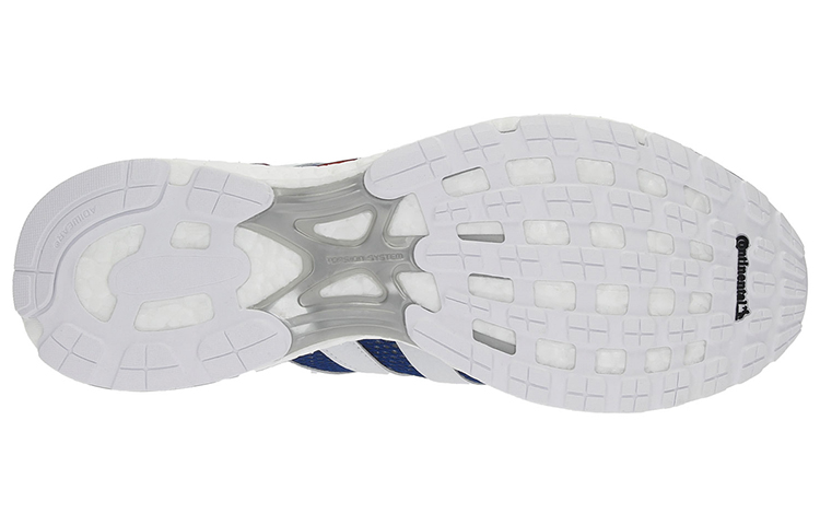 Shop 愛迪達 Adizero Adios Aktiv 復古 耐磨防滑 低幫 休閒跑步鞋 男女同款 白藍紅拼接拼色