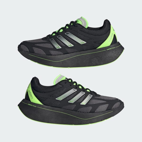 Cheap Adidas Adizero Adios Aruku Negro Core/Gris Four/Verde Signal JQ8207