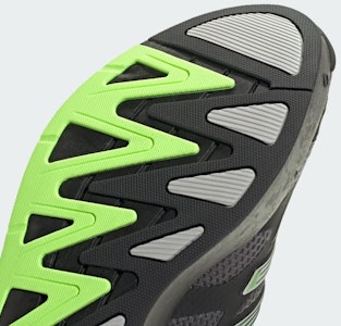 Adidas Adizero Adios Aruku 核心黑/灰色四號/信號綠 JQ8207 2