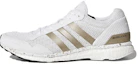 Buy adidas Adizero Adios 舒適 耐磨透氣 低幫 跑步鞋 男款 白金