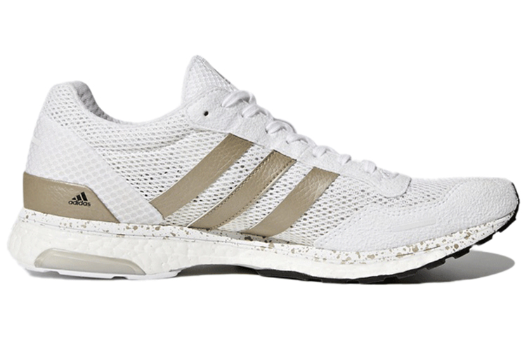 Order adidas Adizero Adios 舒適 耐磨透氣 低幫 跑步鞋 男款 白金