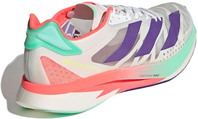 adidas Adizero Adios Pro 2 'Gray Purple Pink' GX3121 Shop adidas Adizero Adios Pro 2 'Gray Purple Pink' GX3121