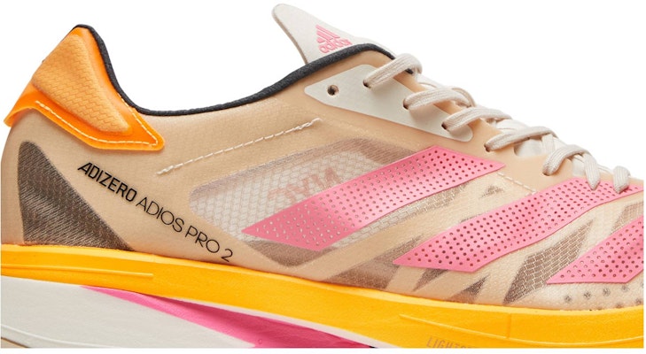 adidas Adizero Adios Pro 2 'Halo Ivory Ultra Pop' H67508 Order adidas Adizero Adios Pro 2 'Halo Ivory Ultra Pop' H67508