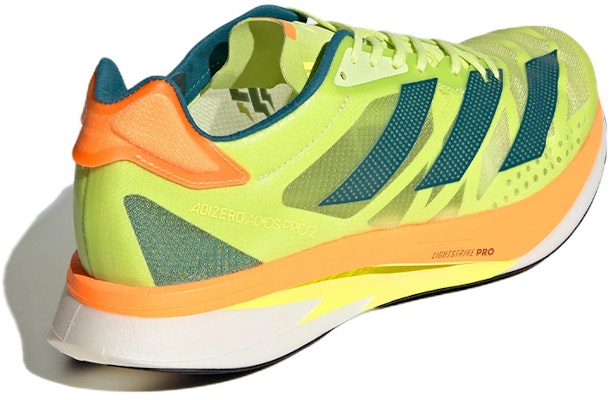 adidas Adizero Adios Pro 2 'Yellow Green' GX6728 Shop adidas Adizero Adios Pro 2 'Yellow Green' GX6728