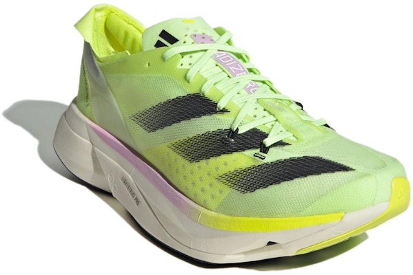 adidas Adizero Adios Pro 3 'Neon Green Black Pink' IG6445 Shop adidas Adizero Adios Pro 3 'Neon Green Black Pink' IG6445