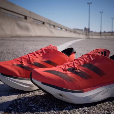 adidas Adizero Adios Pro 3 'Solar Red' Lelaki Wanita Kasut Larian ID3634 1