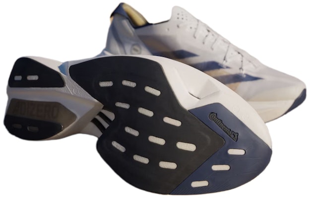 adidas Adizero Adios Pro 3 'White Dark Blue' IG6438 Details for adidas Adizero Adios Pro 3 'White Dark Blue' IG6438