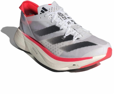 adidas Adizero Adios Pro 3 'White Solar Red' IE1053 Lookbook adidas Adizero Adios Pro 3 'White Solar Red' IE1053