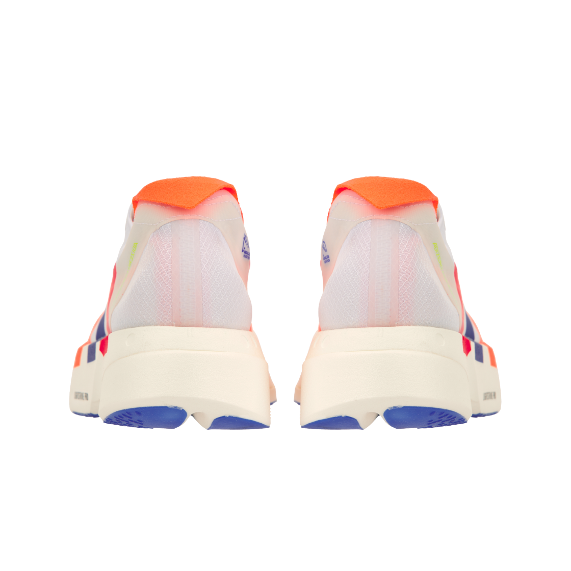 Sizing adidas Adizero Adios Pro 4 ''Blanco Azul Naranja Amarillo'' KI4438
