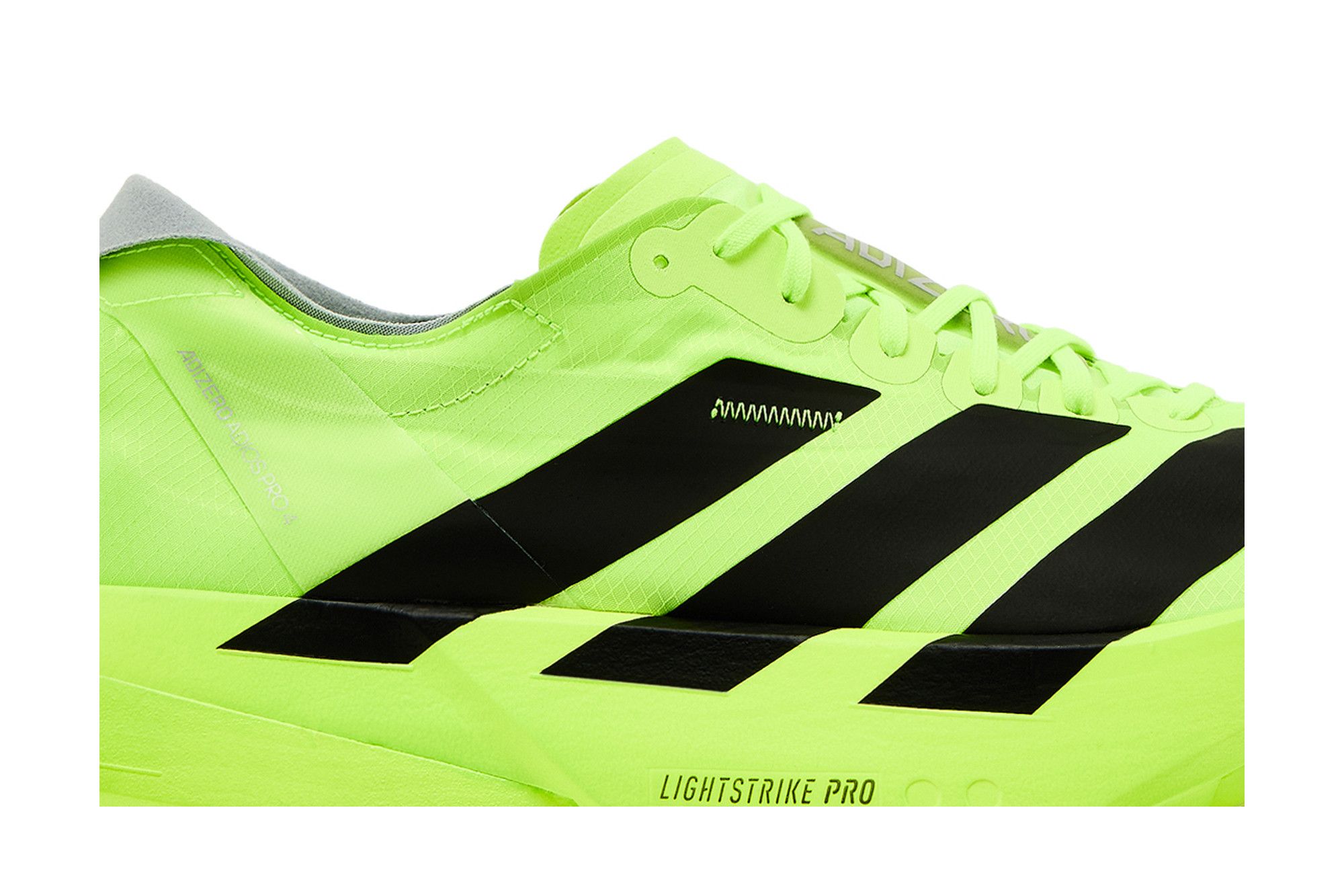 Lookbook Adidas Adizero Adios Pro 4 'Lucid Lemon Black' JR6364