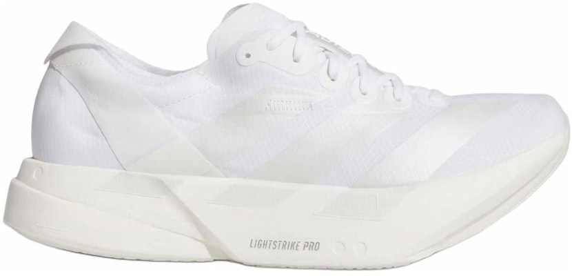 adidas Adizero Adios Pro 4 'White Zero Metallic' JR6366 Order adidas Adizero Adios Pro 4 'White Zero Metallic' JR6366
