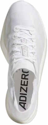 adidas Adizero Adios Pro 4 'Blanco Zero Metálico' JR6366 Details for adidas Adizero Adios Pro 4 'Blanco Zero Metálico' JR6366