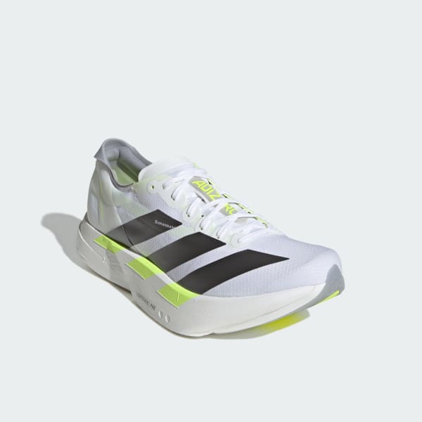 Shop Adidas Adizero Adios Pro 4 Putih/Iron Metallic/Kuning Solar KJ7036