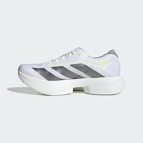 Details for Adidas Adizero Adios Pro 4 Putih/Iron Metallic/Kuning Solar KJ7036