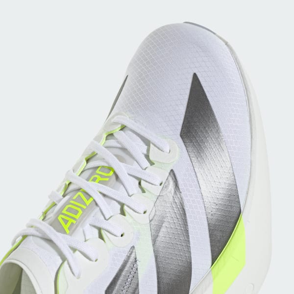 Sizing Adidas Adizero Adios Pro 4 Putih/Iron Metallic/Kuning Solar KJ7036