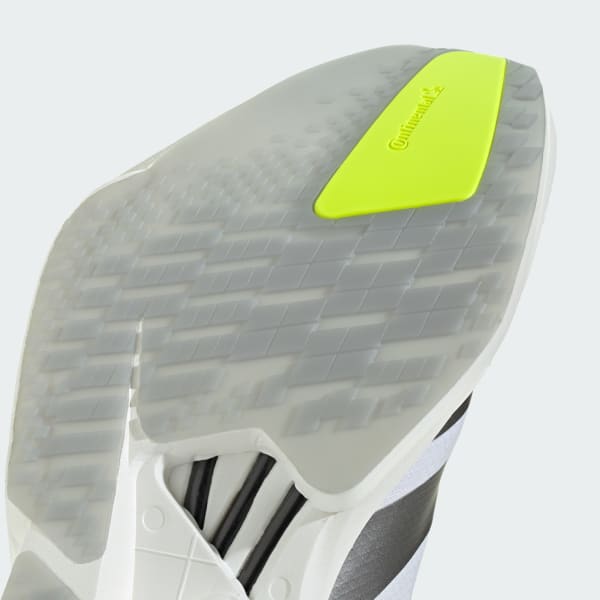 Cheap Adidas Adizero Adios Pro 4 Putih/Iron Metallic/Kuning Solar KJ7036